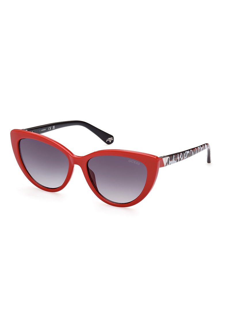 GUESS Unisex UV Protection Cat Eye Shape Sunglasses - GU521166B56 - Lens Size: 56 Mm - Image 1
